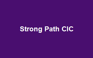 Strong Path CIC